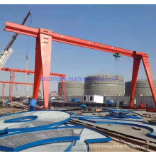 Gantry Crane Single Girder with Electric Hoist 10t 20t Price